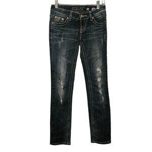 Miss Me Sunny‎ Straight denim size 26 jeans distressed
